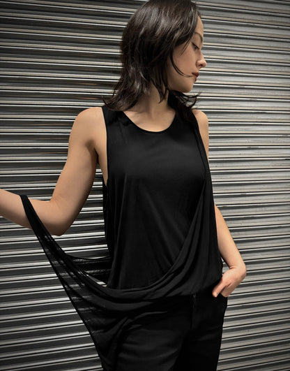 Gareth Pugh Early 00s Dual Ended Long Tank Top