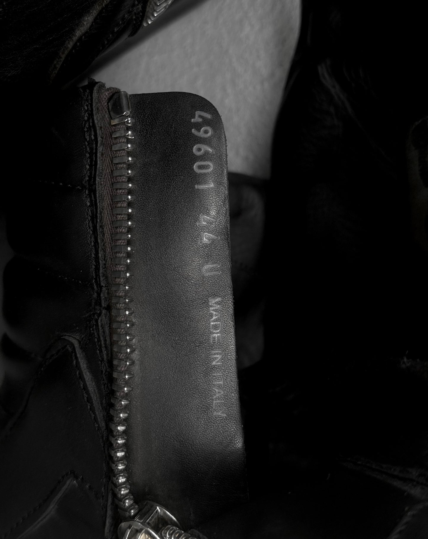 Rick Owens AW23 "LUXOR" Mega Bumper Geobasket Leather Sneakers