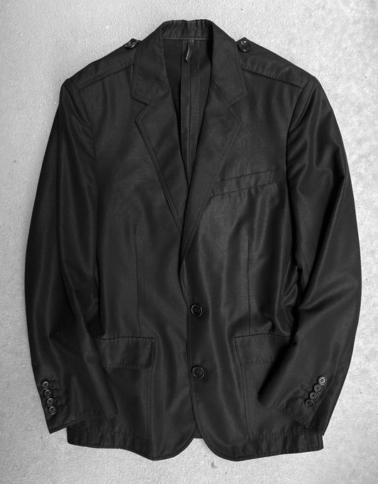 DIOR HOMME by Hedi Slimane SS07 "We Look Good Together" Metallic Two-Button Blazer