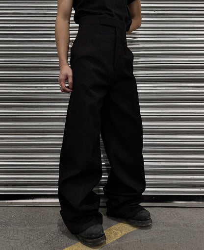 Rick Owens AW17 “GLITTER” Soul-trains Wide Leg Trousers