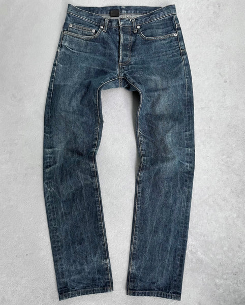 Dior Homme Hedi Slimane Blue Denim Jeans Size 29 | Archive – DRIEW