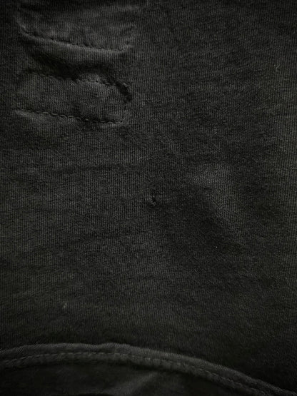 Rick Owens DRKSHDW AW16 "MASTODON" Velcro Pocket Level T-shirt detail | DRIEW GARMENTS