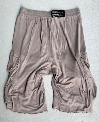 Julius_7 SS09 “Insanity In Industrial Inc. #3 : CANON_1 THE POSSESSED” Silk-blend Gasmask Cargo Shorts