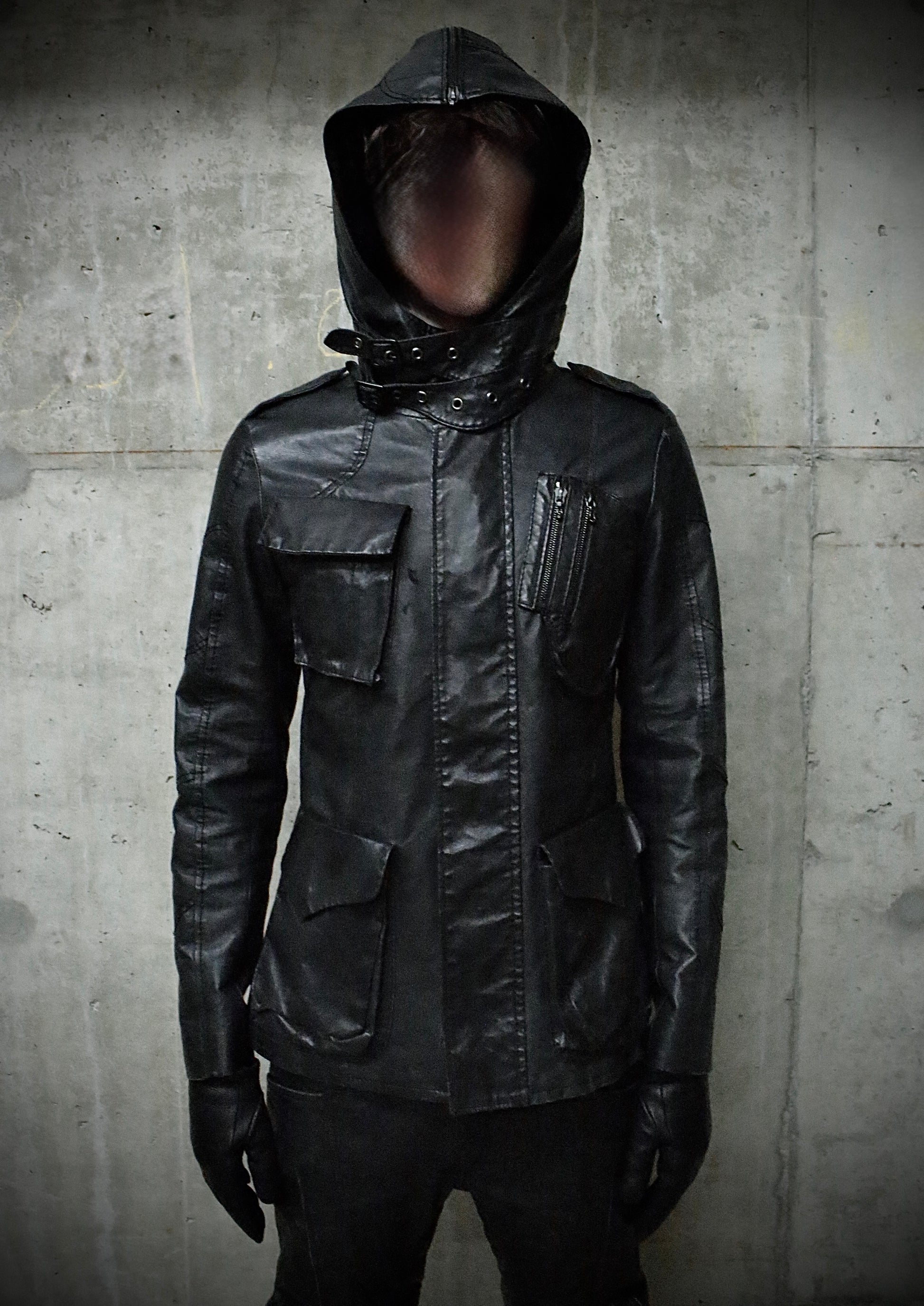Yasuyuki Ishii Early 00s Distressed Deerskin Leather Field Jacket detail | DRIEW GARMENTS