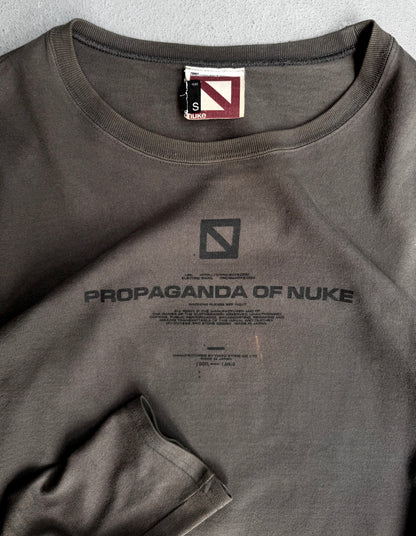 NUKE by Tatsuro Horikawa Late 90s Graphic Long-sleeves Jumper