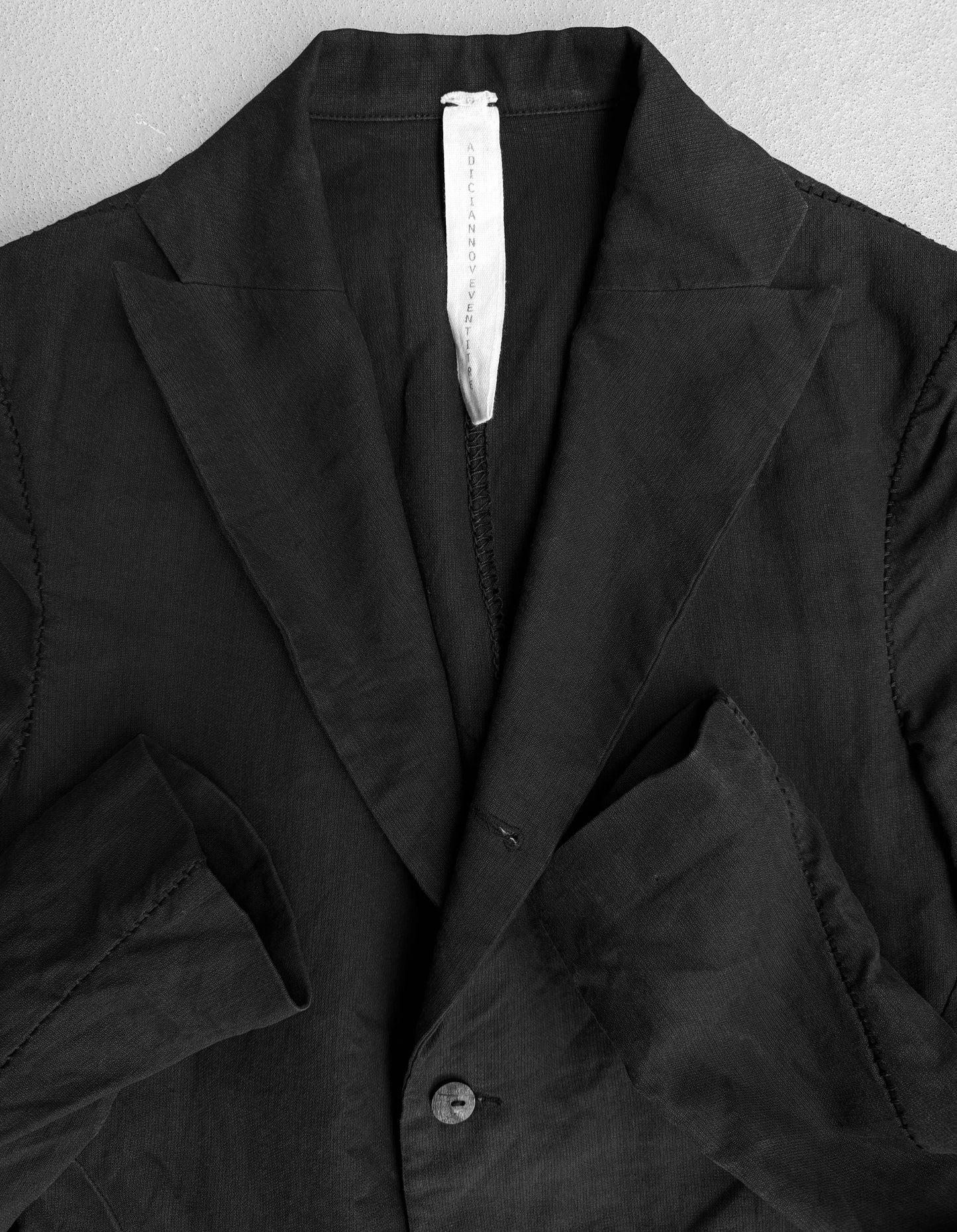 A DICIANNOVEVENTITRE (A1923) Overlock 3-Button Linen Blazer