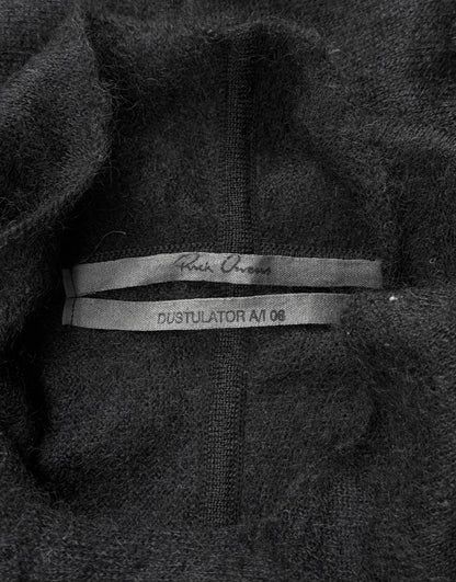 Rick Owens AW06 “DUSTULATOR” Mohair Sheer Panels Turtleneck Knit