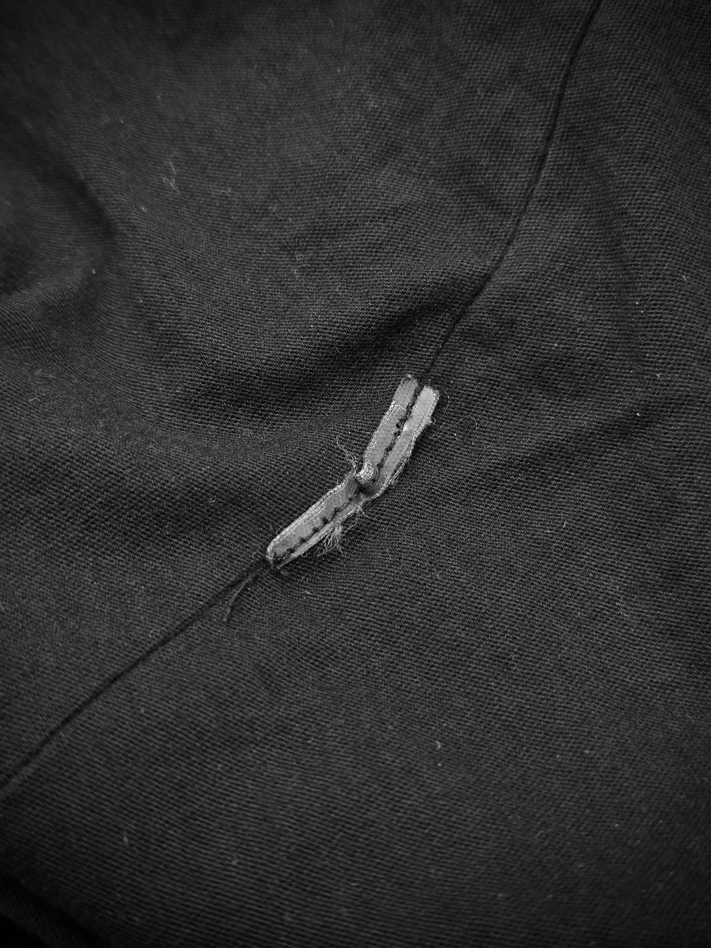 DAMIR DOMA 2010s Distressed Raglan Mesh Sleeve T-shirt