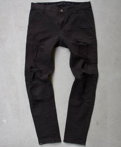 UNDERCOVER SS15 Distressed Work Pants