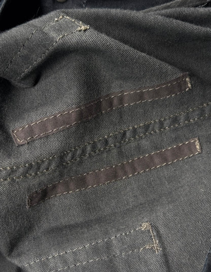 Rick Owens DRKSHDW SS14 “VICIOUS” Mineral Waxed Aircut Skinny Denim