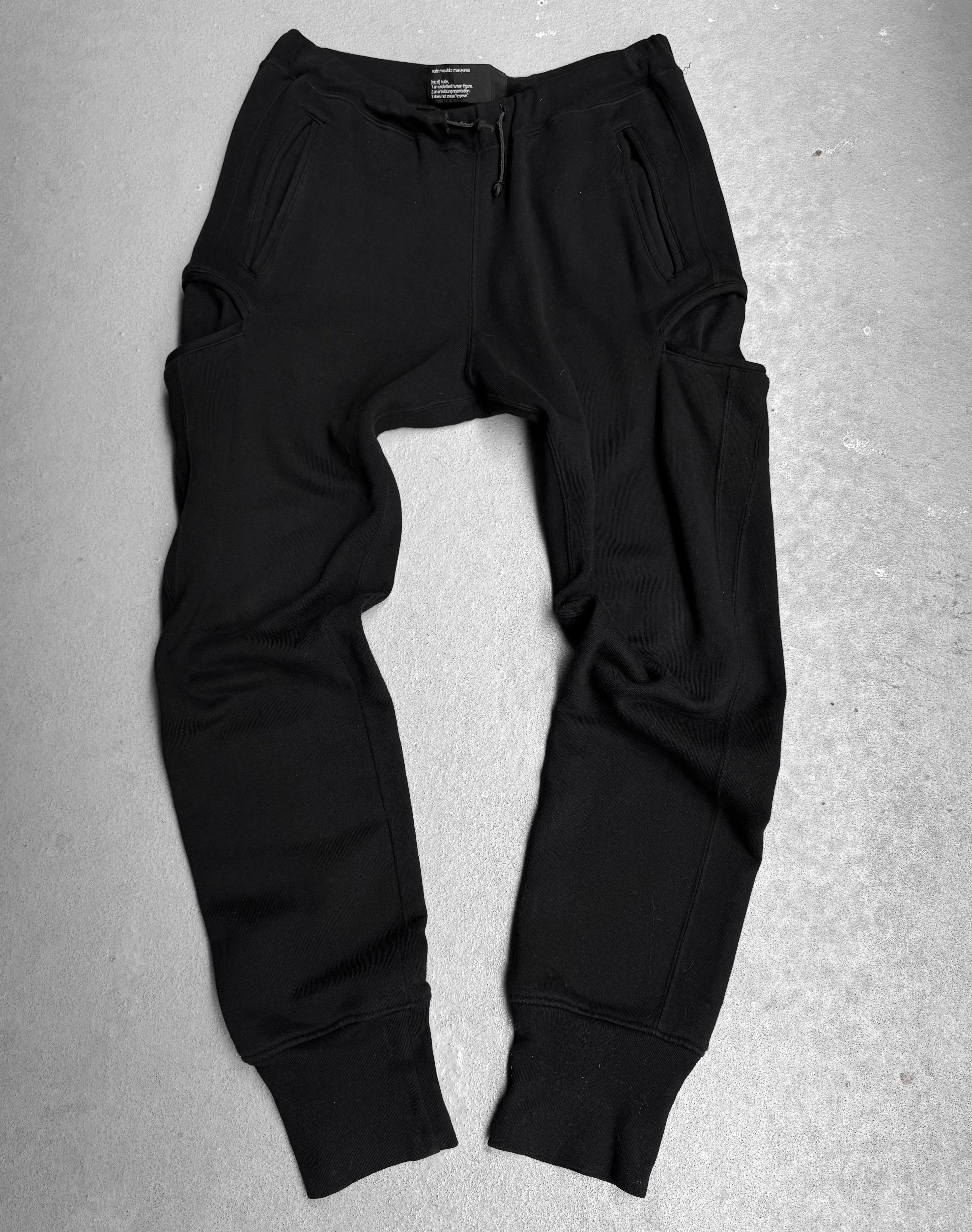 nude:masahiko maruyama Jetted Pocket Drawstring Sweatpants