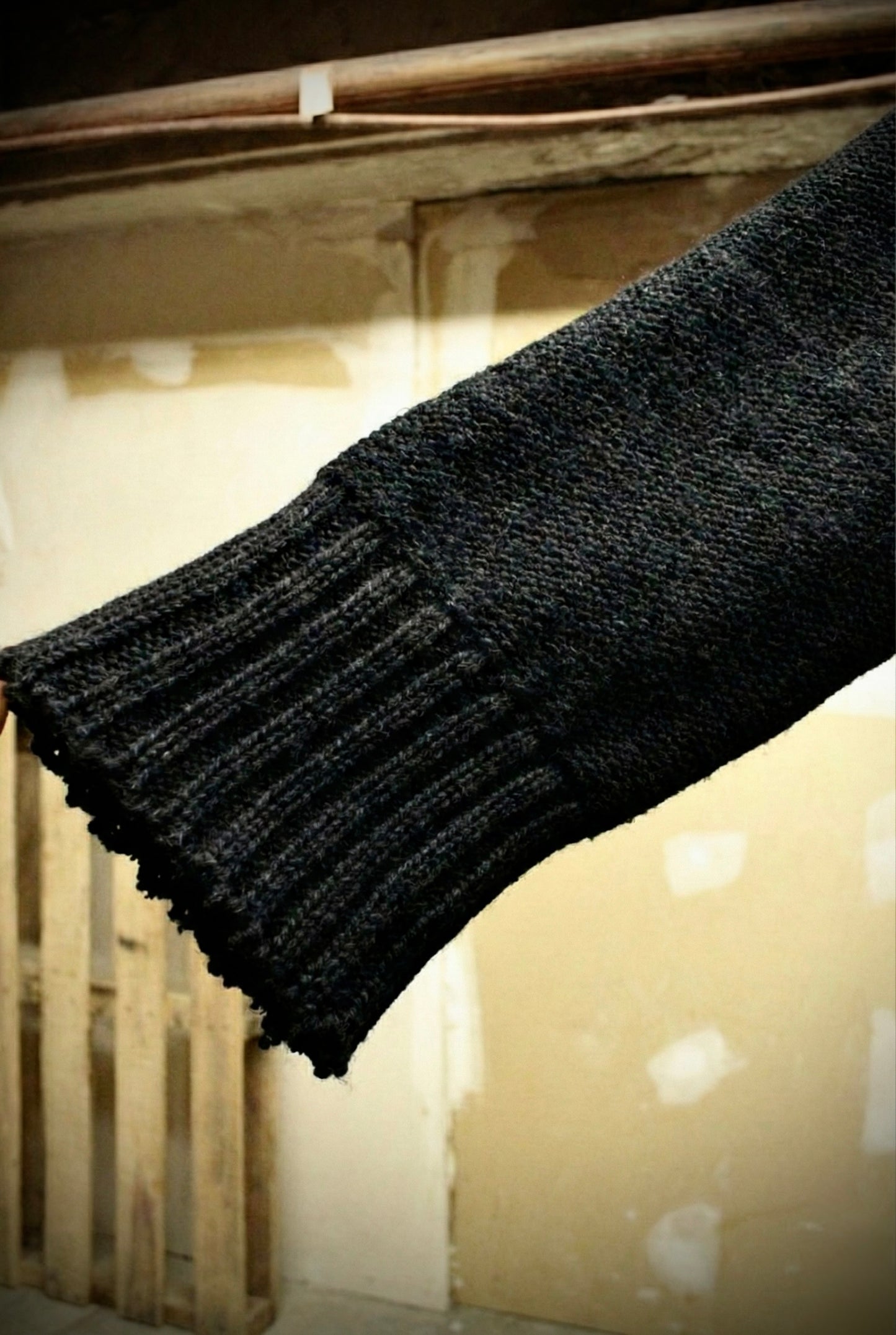 Carol Christian Poell ‘KM/2629-IN PENTASIR/10’ Seamless Round Neck Wool Knitted Sweater