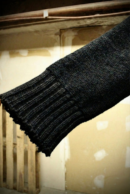 Carol Christian Poell ‘KM/2629-IN PENTASIR/10’ Seamless Round Neck Wool Knitted Sweater