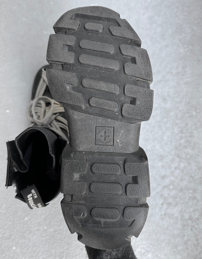 Rick Owens x Dr. Martens 1460 DMXL Megalace Leather Lace-up Boots