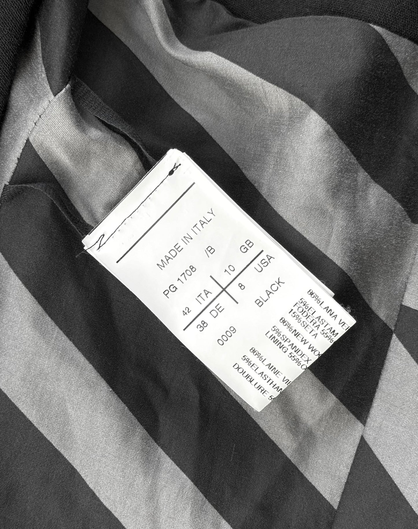 Gareth Pugh 2010s Asymmetric Open-front Raglan Jacket