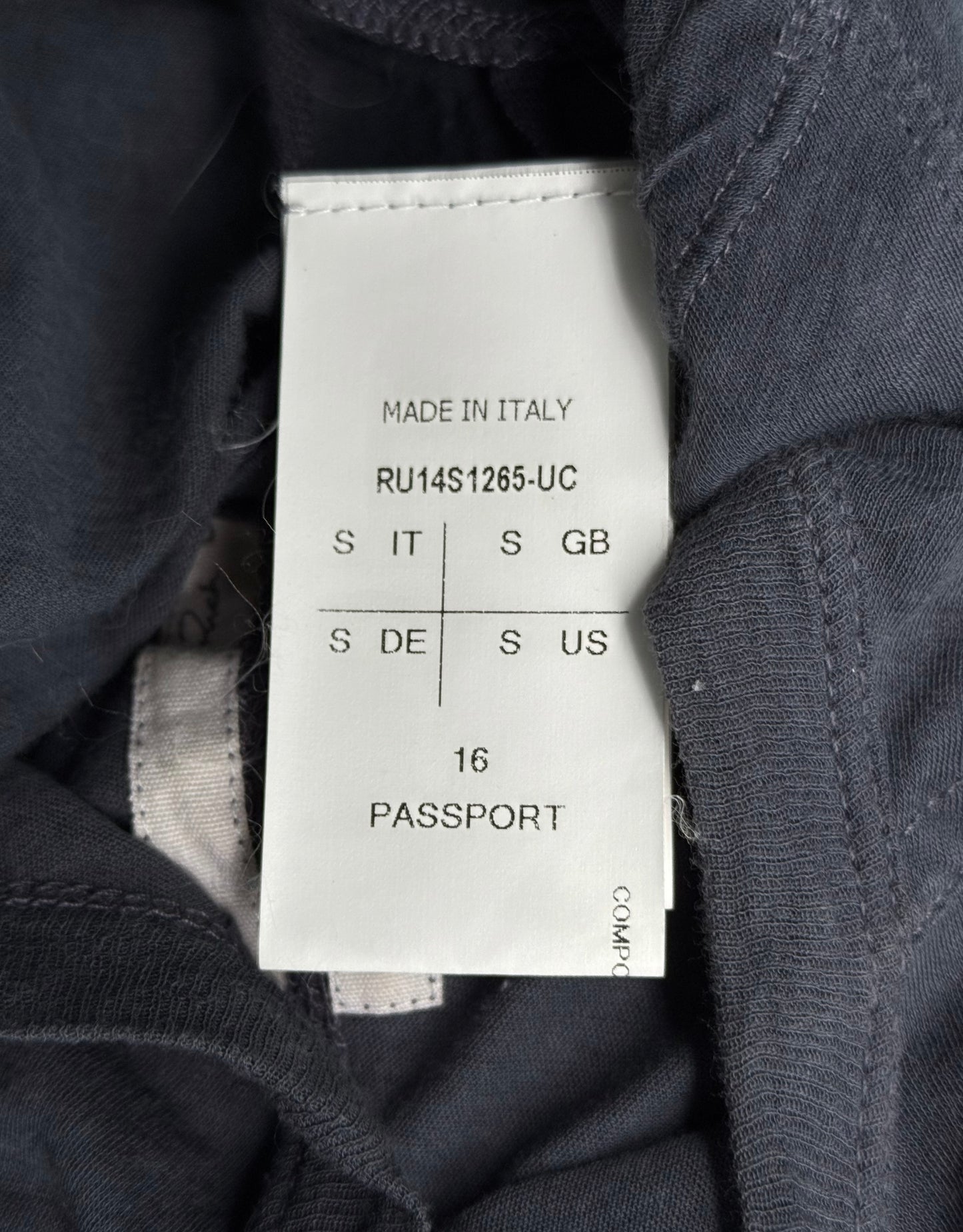 Rick Owens SS14 "VICIOUS" Passport Sheer T-shirt