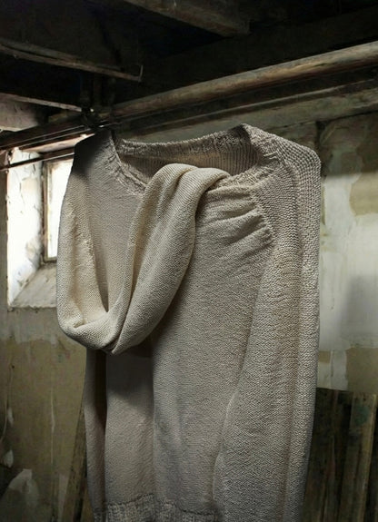 Carol Christian Poell ‘KM/2629-IN PENTASIR/1’ Seamless Round Neck Wool Knitted Sweater