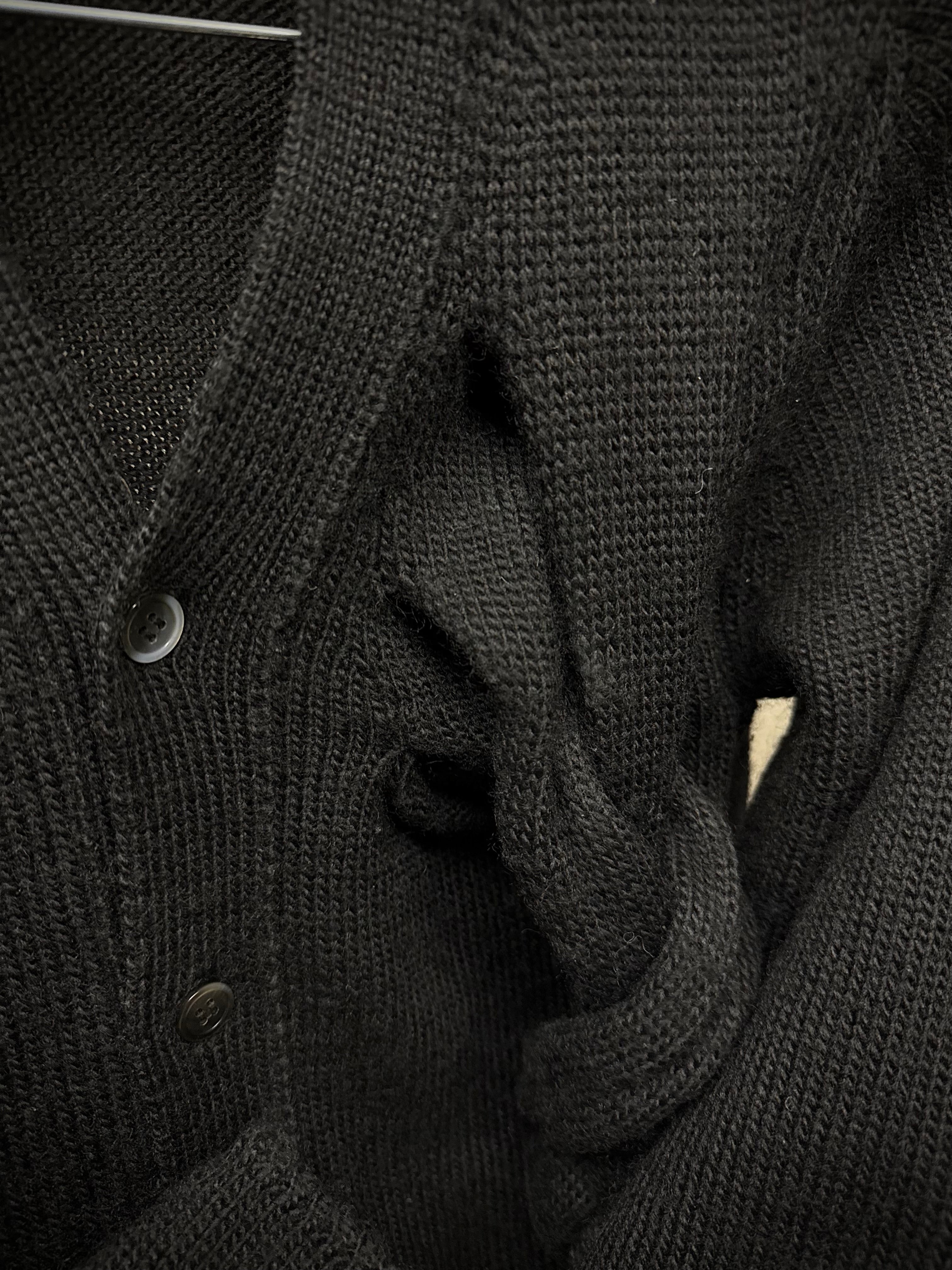 CDG AW14 Cut Out Wool Knit Cardigan | Archive Fashion – DRIEW