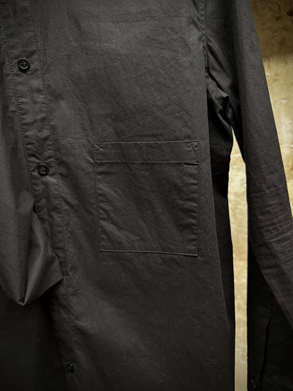 Yohji Yamamoto Y's by Yohji Yamamoto SS15 Twisted High Neck Collar Shirt detail | DRIEW GARMENTS