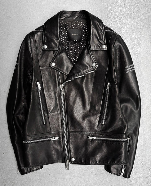 Undercover SS14 Psychocandy Leather Jacket | Archive – DRIEW