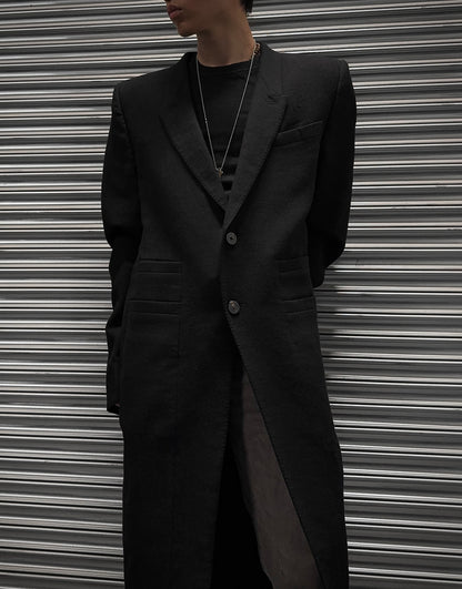 Rick Owens AW22 “STROBE” Light Wool ‘Neue’ Coat