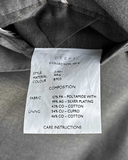 DEEPTI Collection °014-°015 .925 Silver Plated J-001 Classic Short Jacket