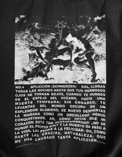 Rick Owens DRKSHDW SS20 “TECUATL” Richard Wagner’s Affliction MA-1 Bomber Jacket
