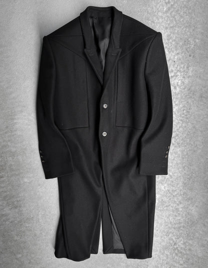 Rick Owens AW22 “STROBE” Heavy Wool ‘Jumbo Tatlin’ Coat