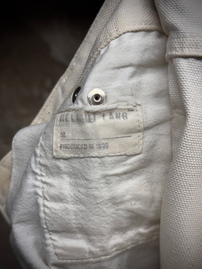 Helmut Lang 1999 Ivory Cotton Cargo Denim