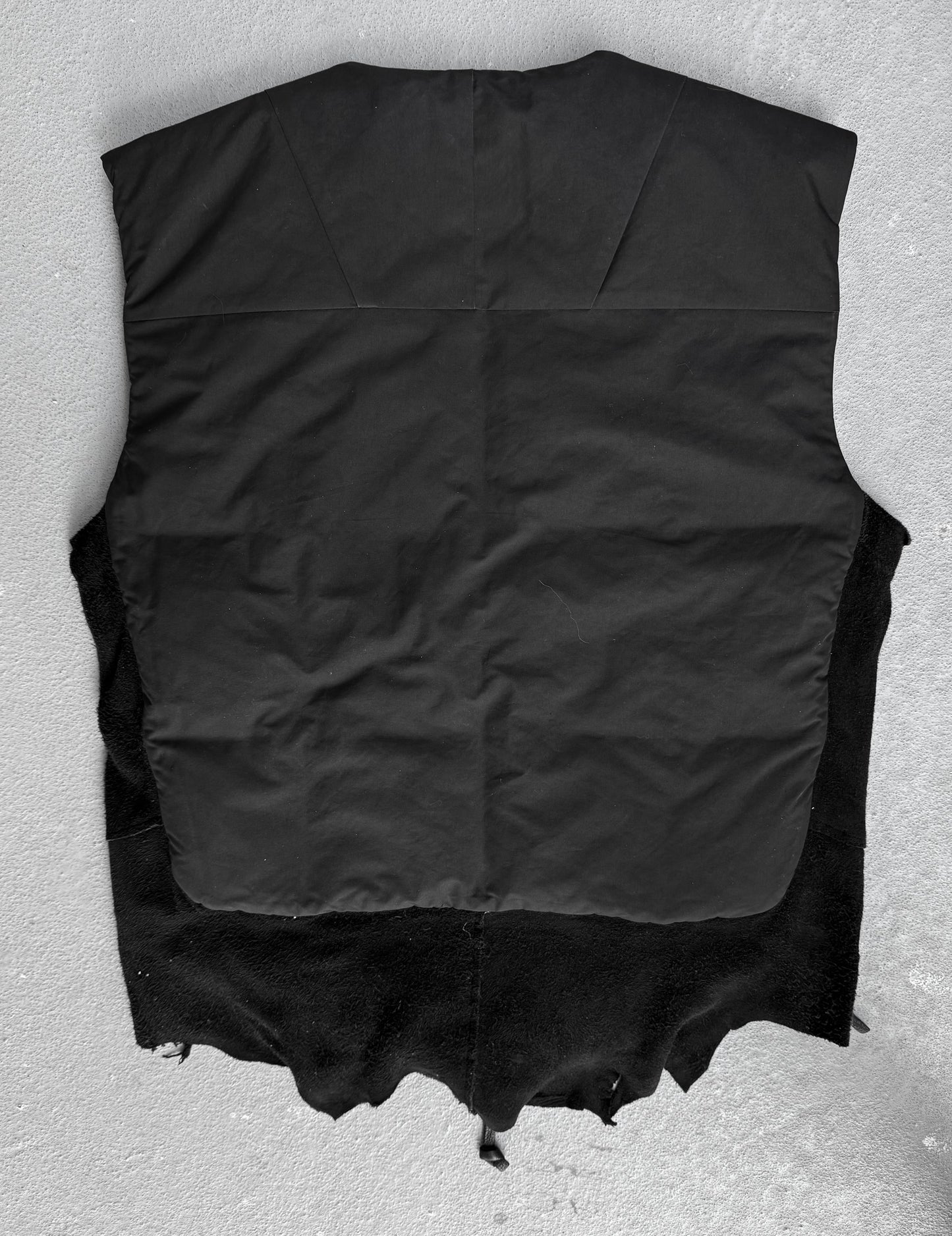 TakahiroMiyashita TheSoloist. AW15 Rough-out Deer Suede Padded Vest