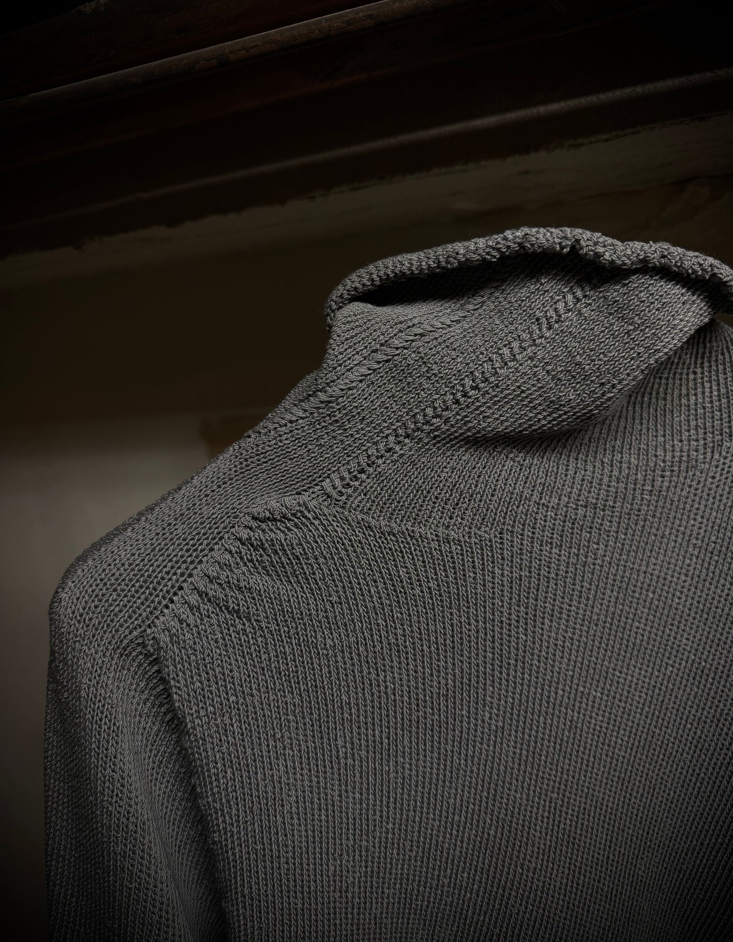 Carol Christian Poell 2010 ‘KM/2630-IN PENTASIR/4' Seamless High Neck Sweater detail | DRIEW GARMENTS