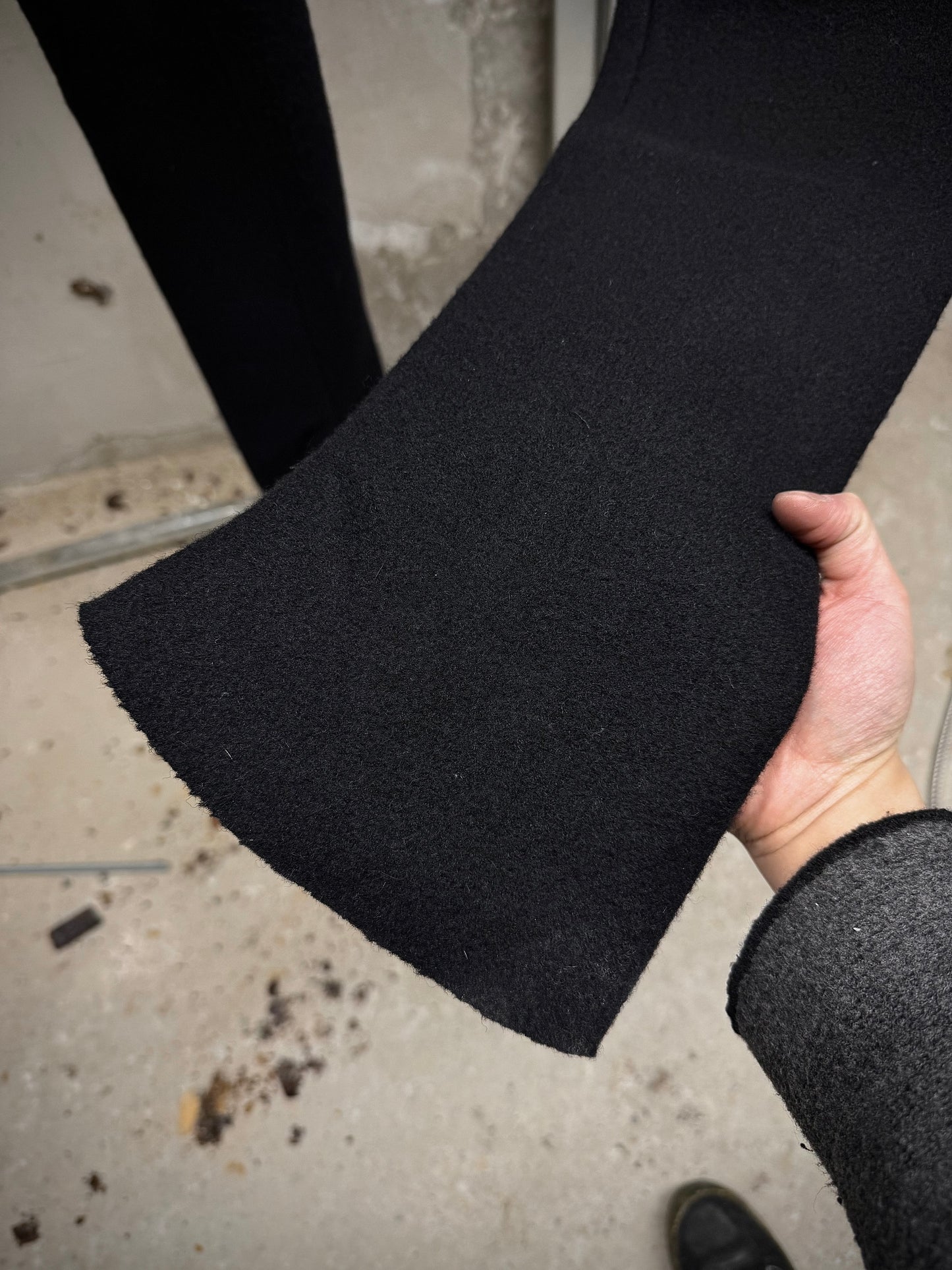 m.a+ by Maurizio Amadei AW09 'P1' WD Wool Rider Pants detail | DRIEW GARMENTS