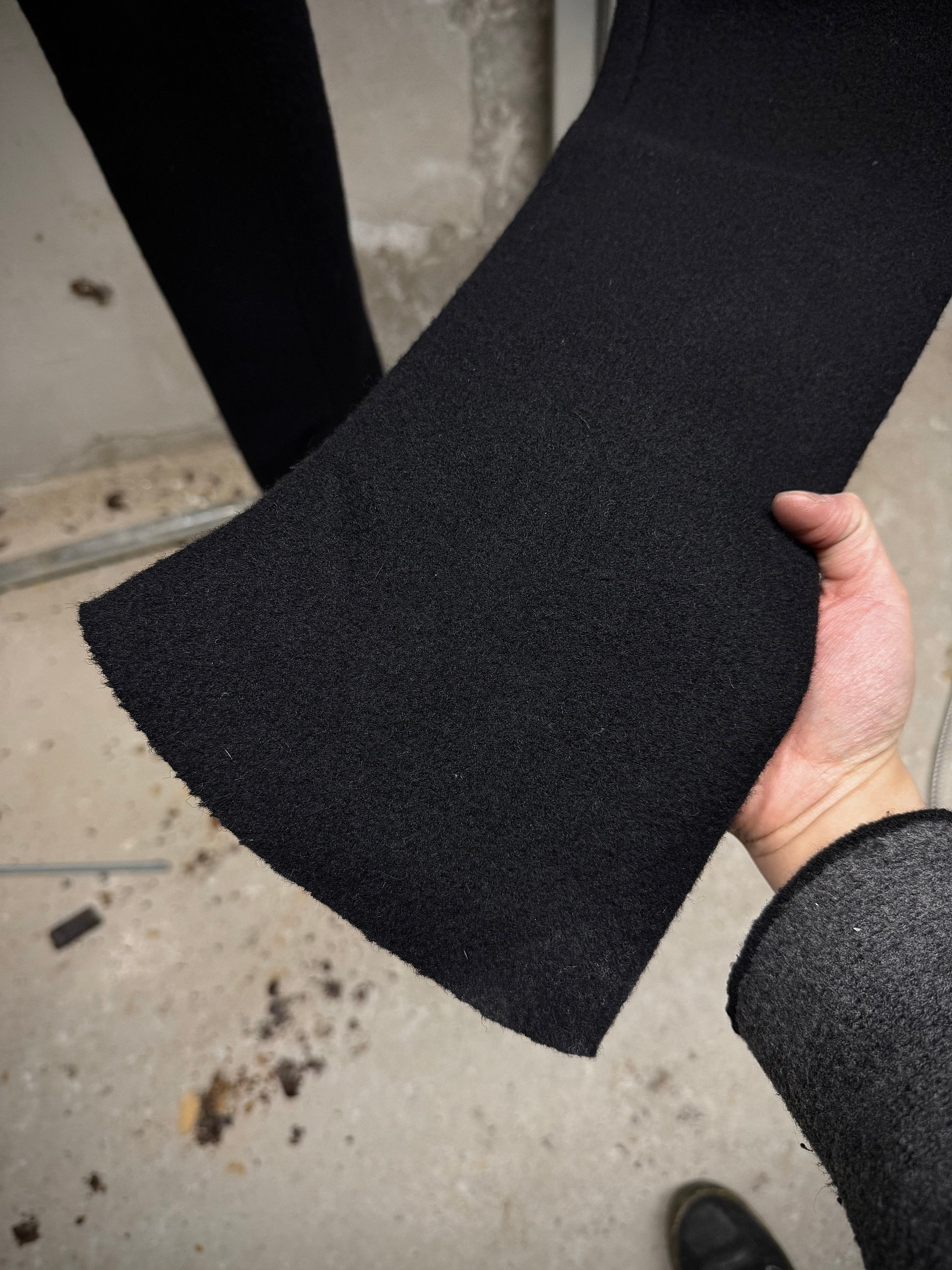 m.a+ by Maurizio Amadei AW09 'P1' WD Wool Rider Pants detail | DRIEW GARMENTS