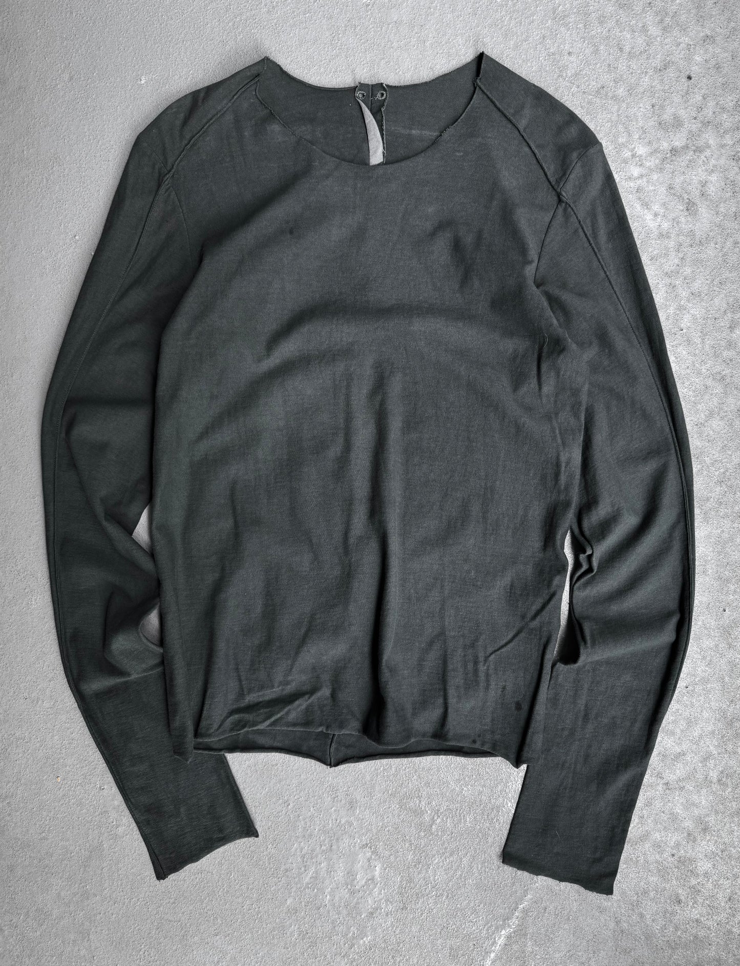 Individual Sentiments AW09-10 Garment-dyed 3D Spiral Cut Long-sleeves