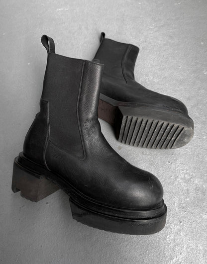Rick Owens AW22 “STROBE” Beatle Bogun Chelsea Boots