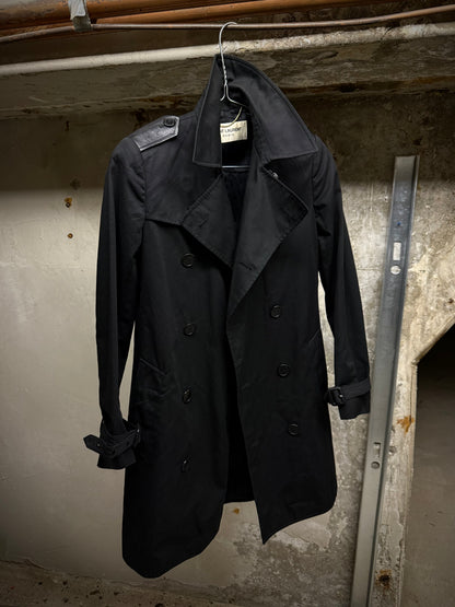 Saint Laurent Paris by Hedi Slimane SS14 Black Classic Trench Coat | Archive Fashion Toronto