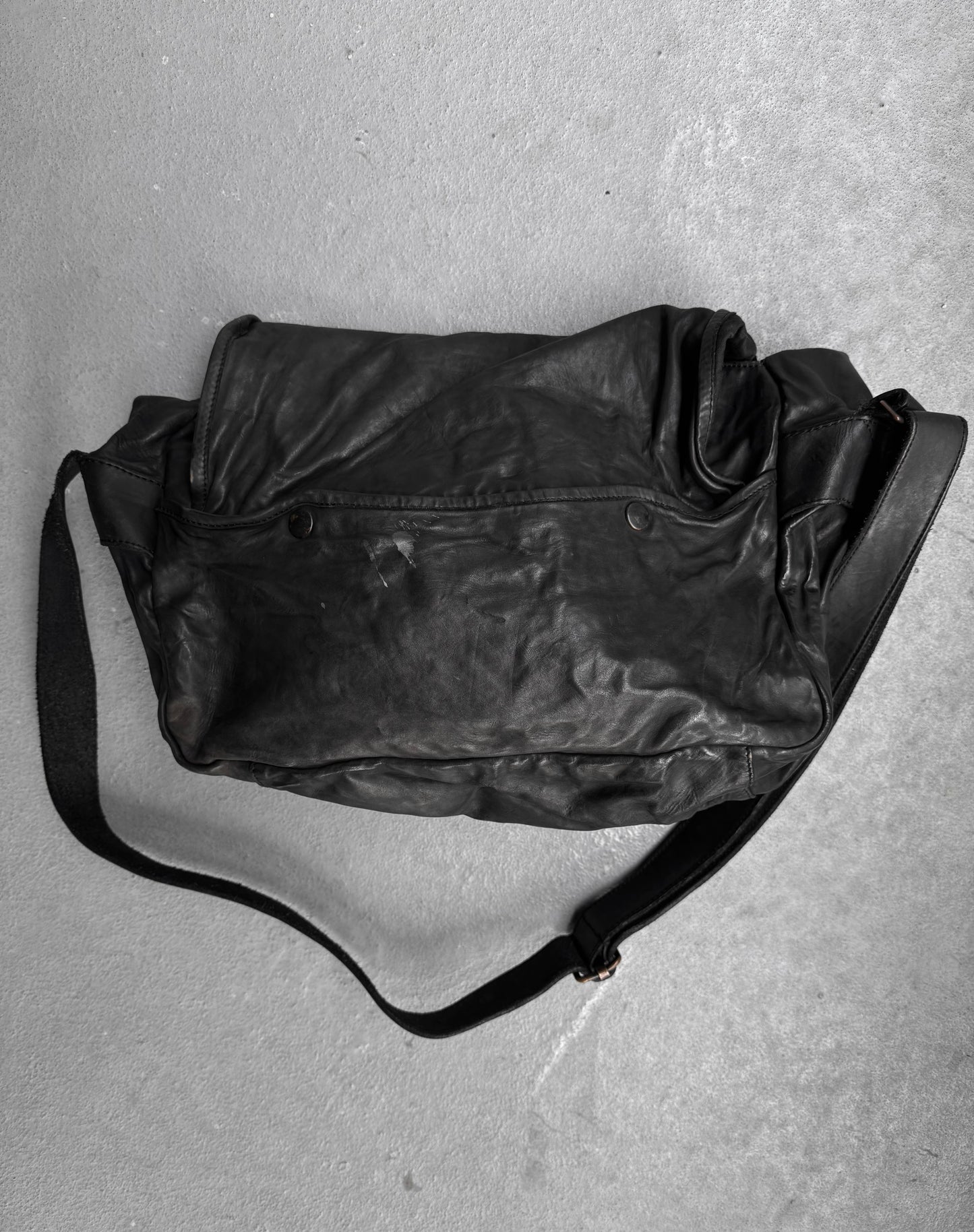 Isamu Katayama “BACKLASH” Double Shoulder Garment-dyed Side Bag