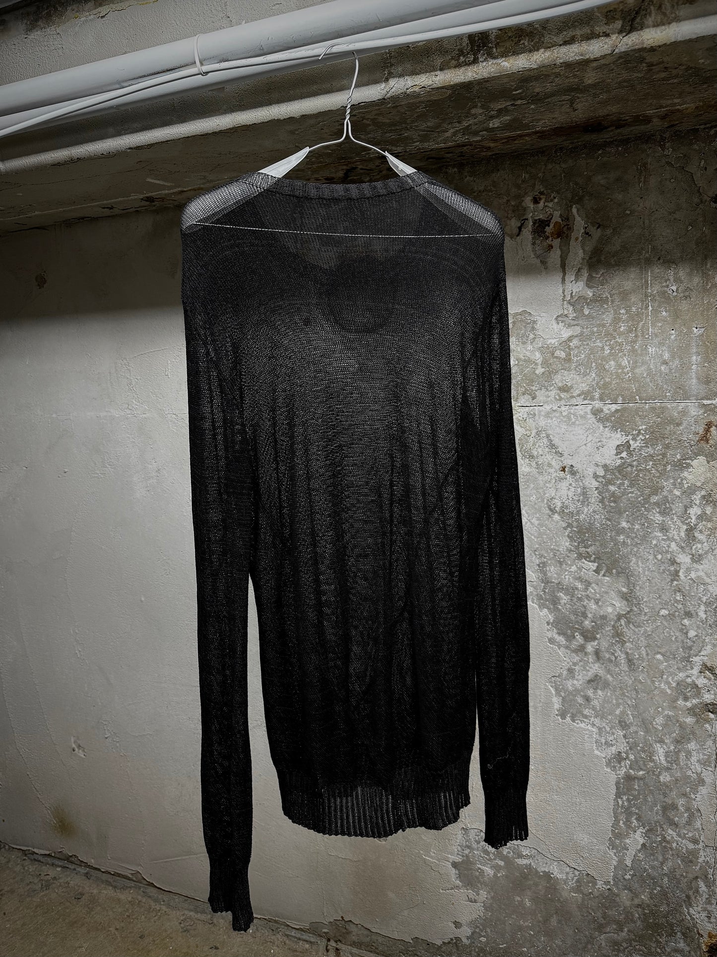 DEEPTI Collection °022-023 'K-164 LUX-96L' Reflective Longsleeve Knit detail | DRIEW GARMENTS
