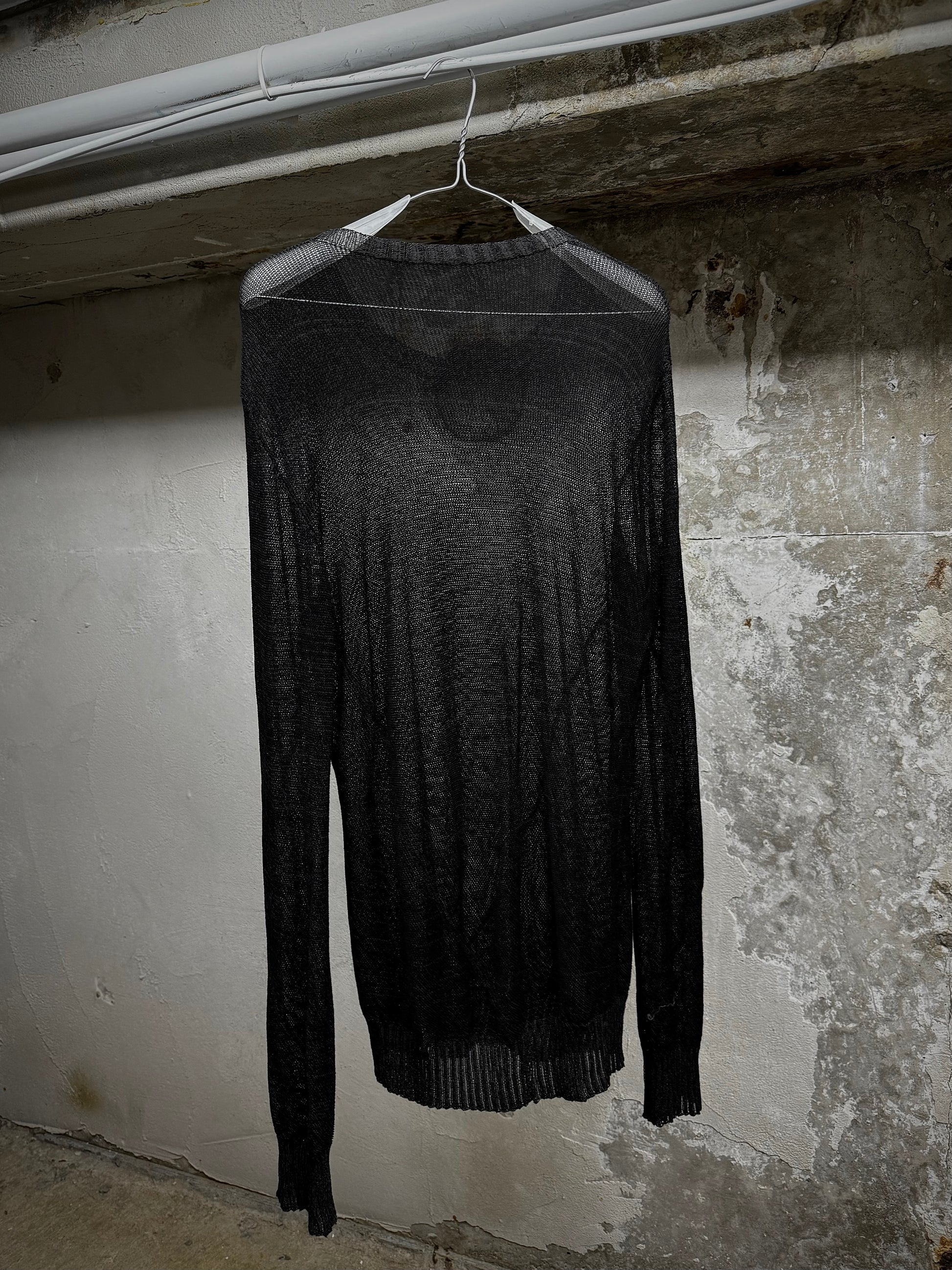 DEEPTI Collection °022-023 'K-164 LUX-96L' Reflective Longsleeve Knit detail | DRIEW GARMENTS