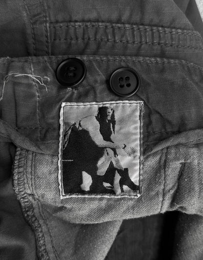 Rick Owens DRKSHDW AW09 “CRUST” Hogwash Aircut Ripstop Pants