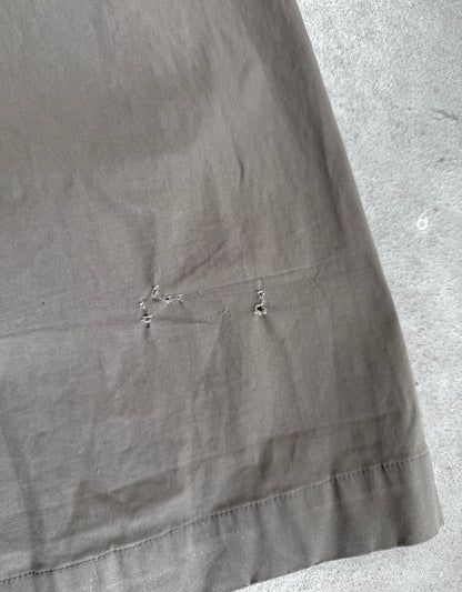 Rick Owens SS25 "HOLLYWOOD" DUST Wide-leg Cargobelas Cargo Pants
