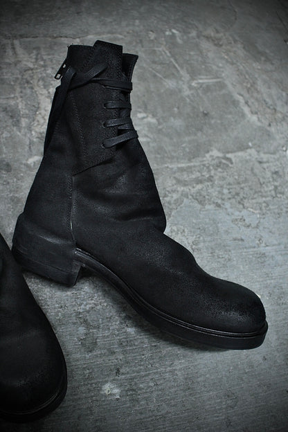 Cinzia Aria CINZIA ARAIA Reverse Cow Leather Back Zip Boots detail | DRIEW GARMENTS