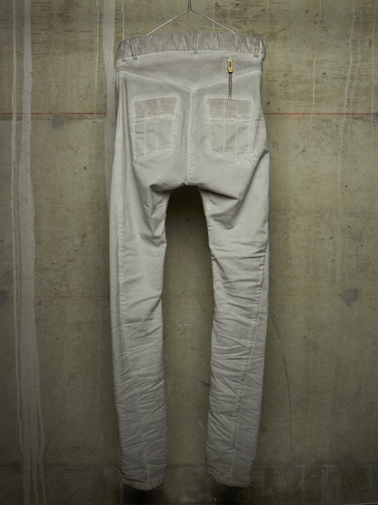 Boris Bidjan Saberi AW24 ‘P13 TF F1939’ Faded Light Grey Resin Dyed Denim