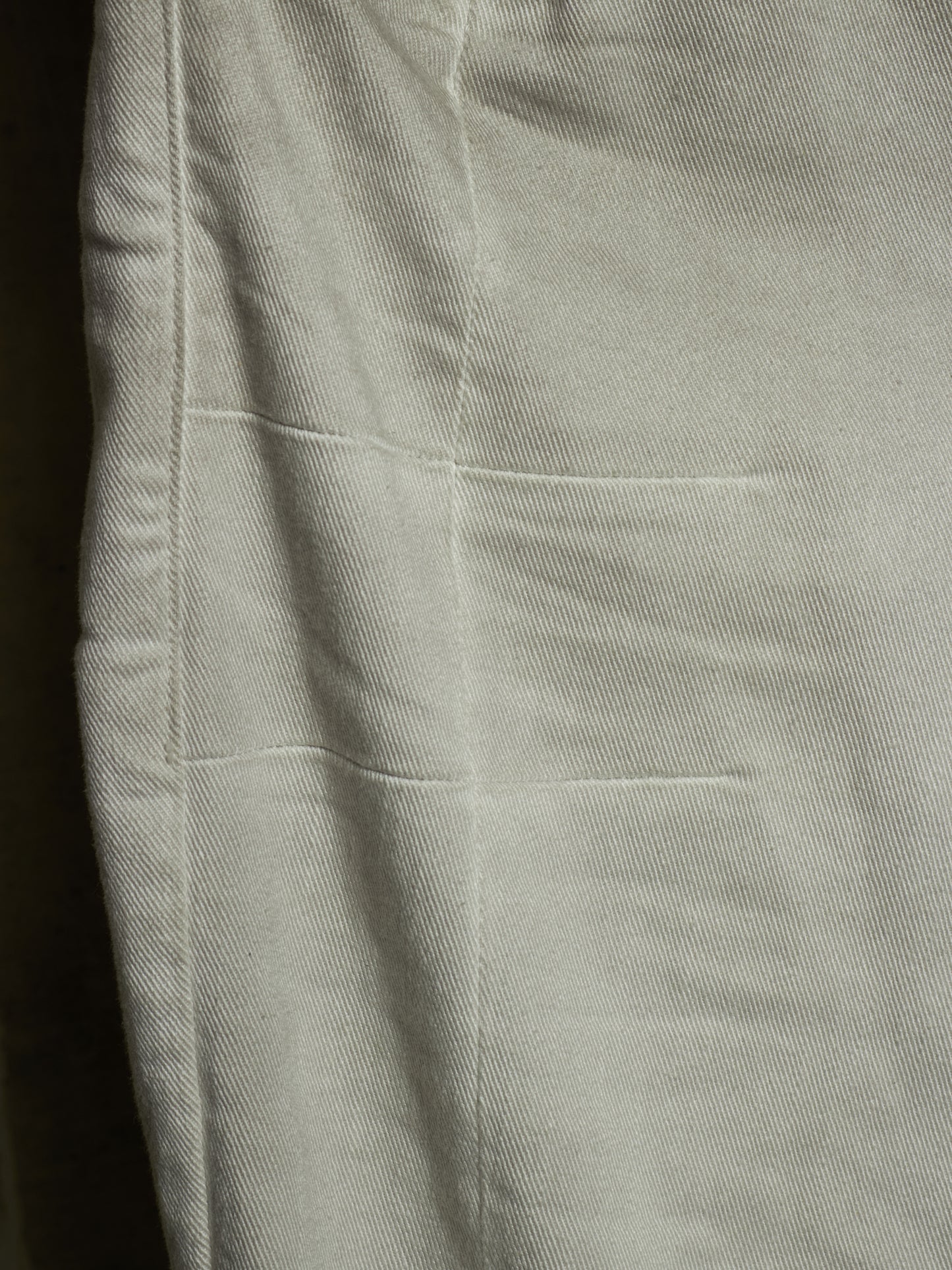 Boris Bidjan Saberi AW24 ‘P13 TF F1939’ Faded Light Grey Resin Dyed Denim