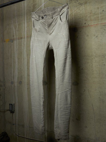Boris Bidjan Saberi AW24 ‘P13 TF F1939’ Faded Light Grey Resin Dyed Denim