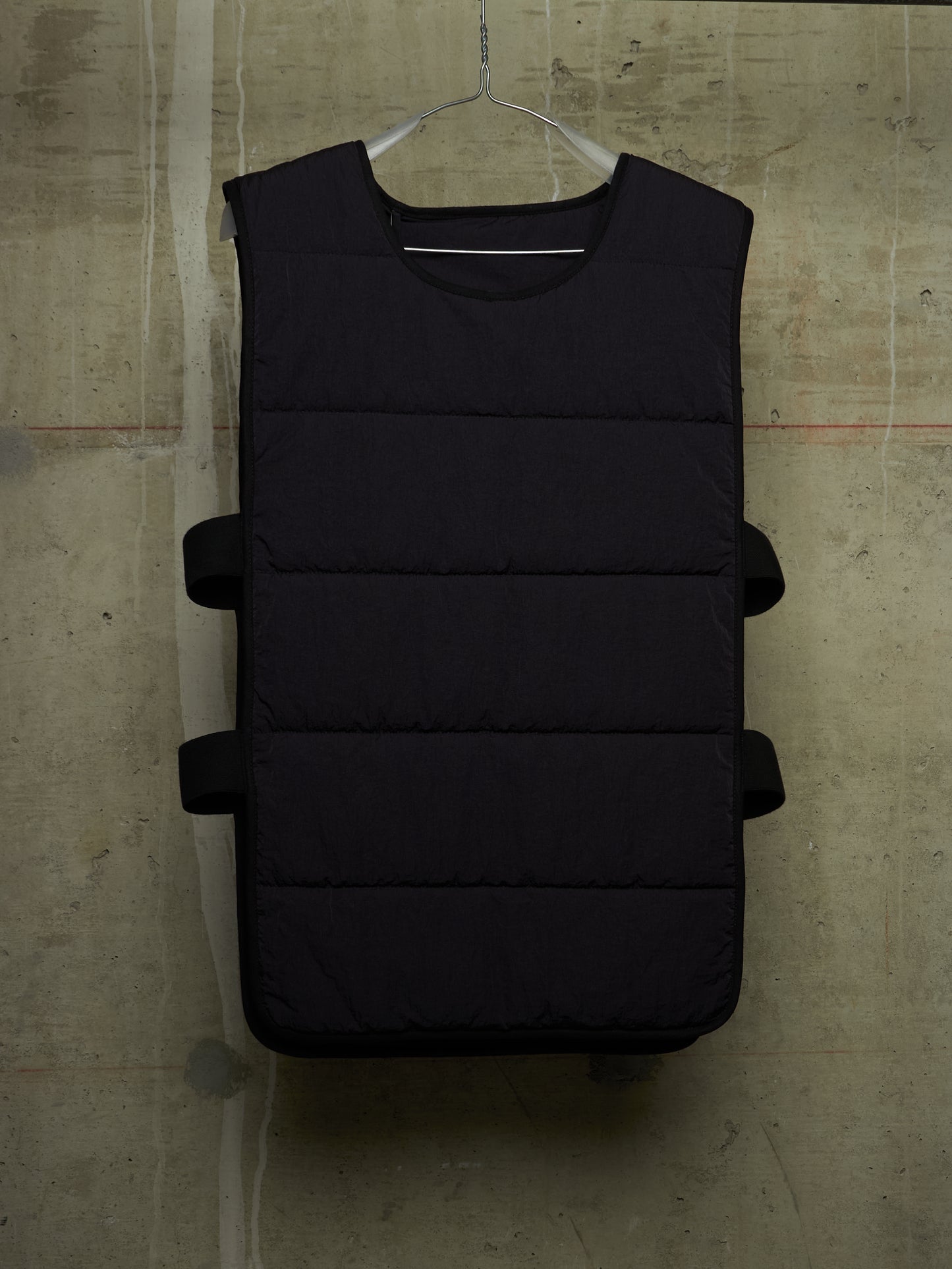11 by Boris Bidjan Saberi AW20 PrimaLoft Crinkled Nylon Padded Vest