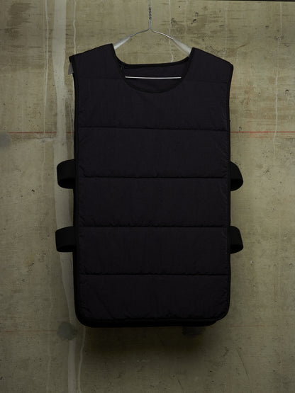 11 by Boris Bidjan Saberi AW20 PrimaLoft Crinkled Nylon Padded Vest