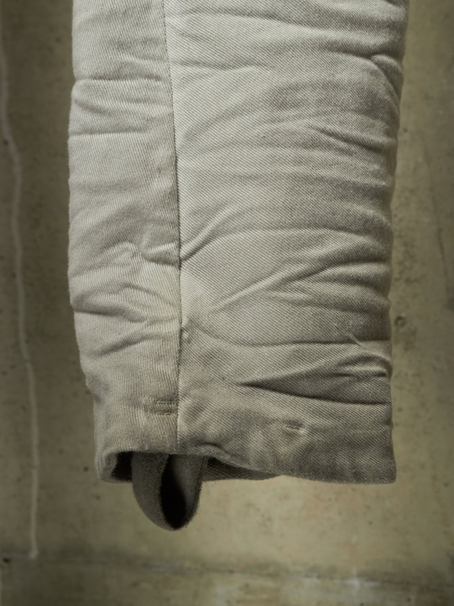 Boris Bidjan Saberi AW24 ‘P13 TF F1939’ Faded Light Grey Resin Dyed Denim