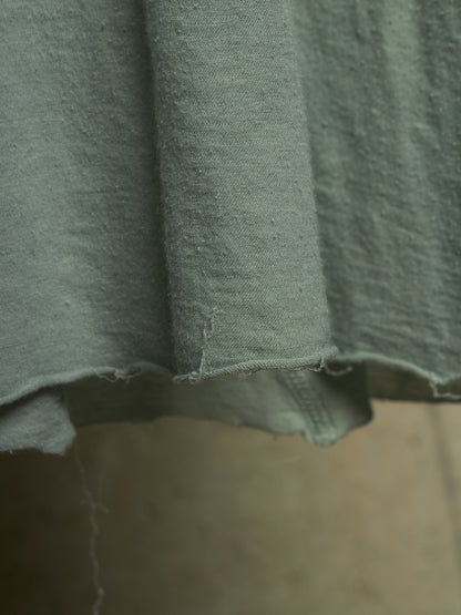 Boris Bidjan Saberi AW19 ‘TS2. TF’ Patina Blue Obejct-dyed T-shirt