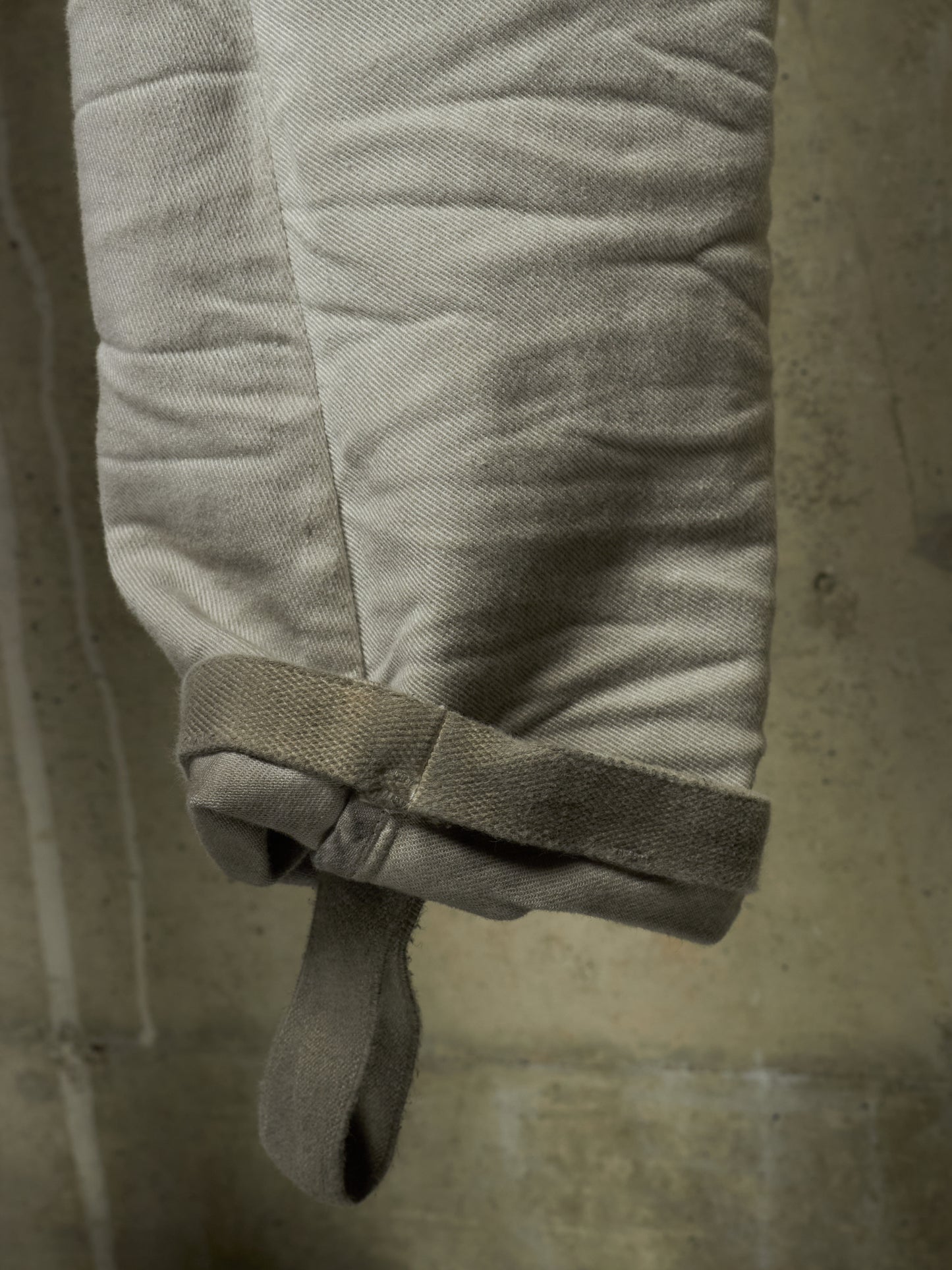 Boris Bidjan Saberi AW24 ‘P13 TF F1939’ Faded Light Grey Resin Dyed Denim